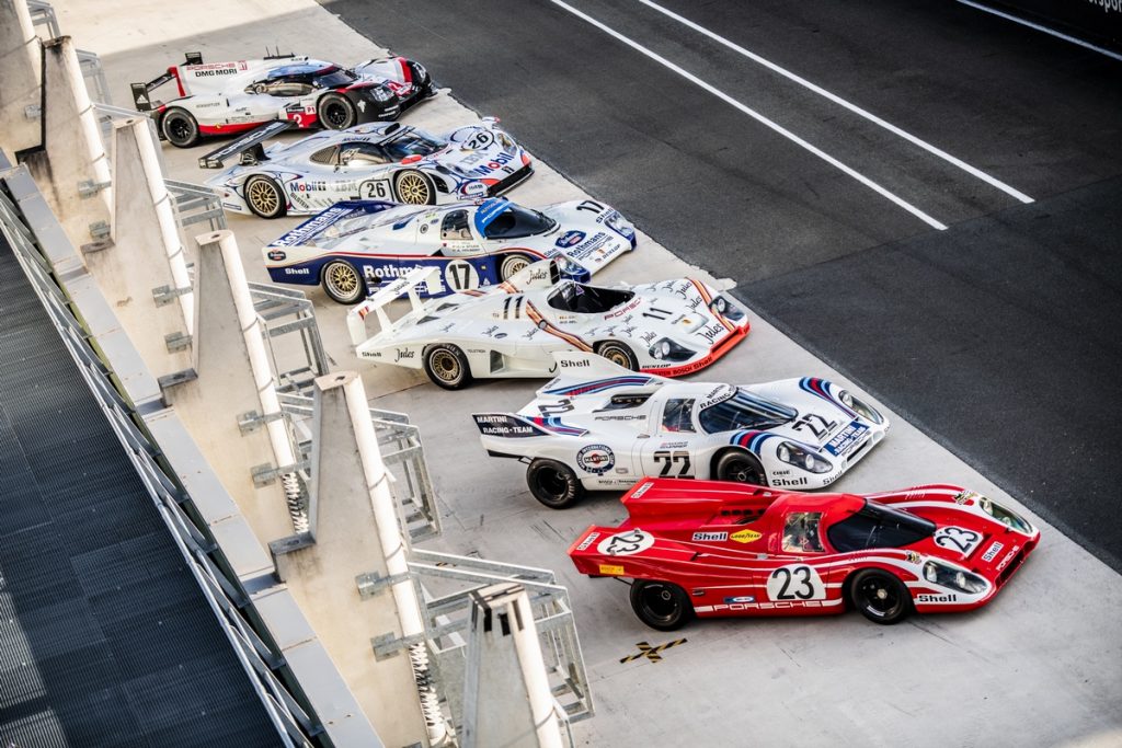 Porsche a emmené 6 prototypes vainqueurs au Mans