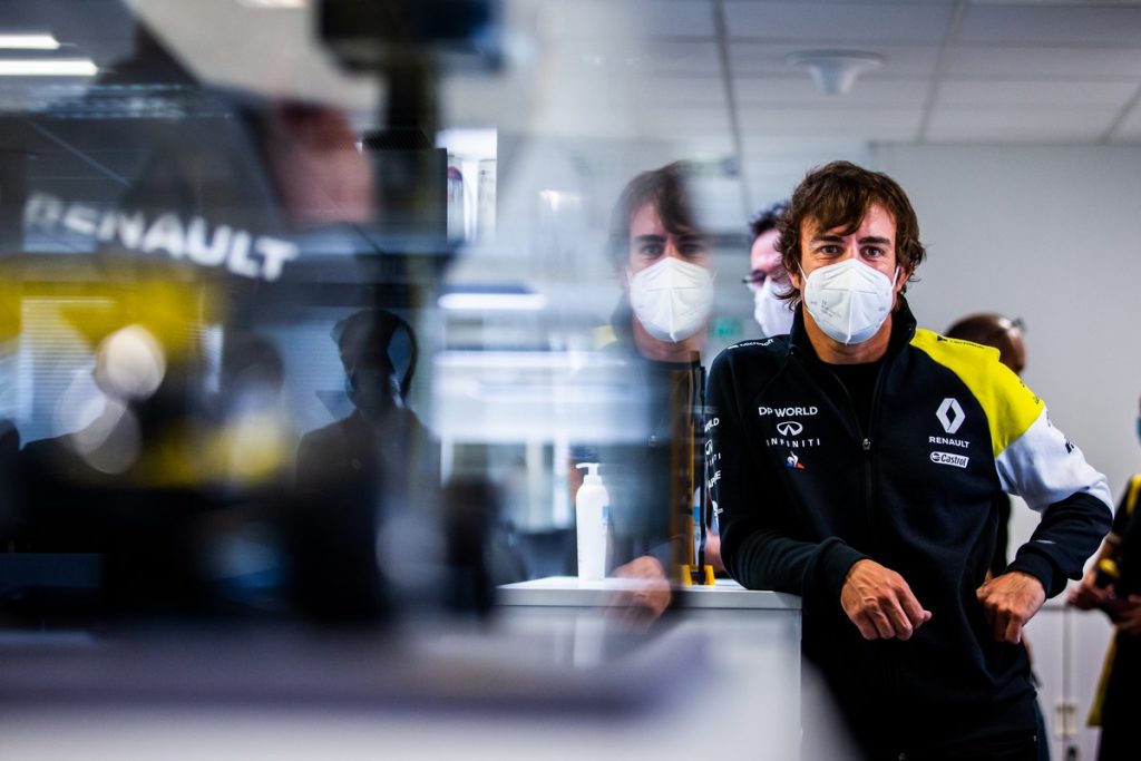 Fernando Alonso et Renault ont débuté le travail pour 2021