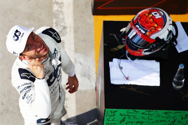 Pierre Gasly confirmé chez AlphaTauri pour 2021