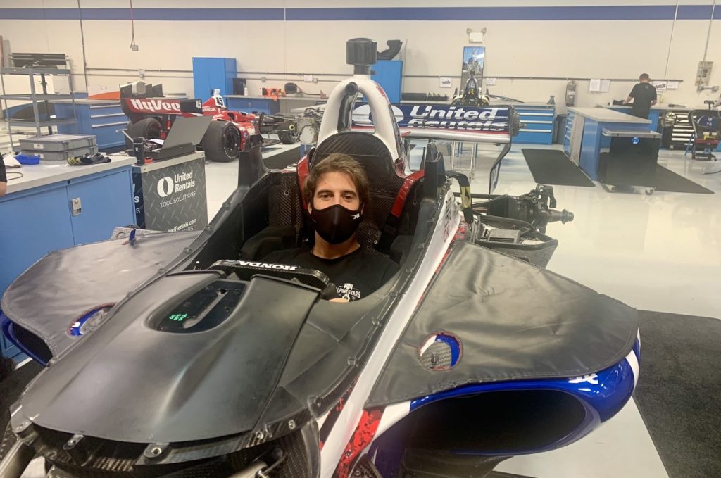 António Félix da Costa en essais avec RLLR en IndyCar