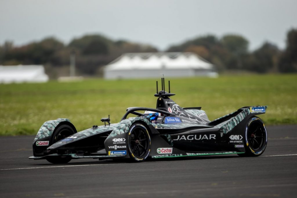 Sam Bird a fait son premier test avec Jaguar Racing