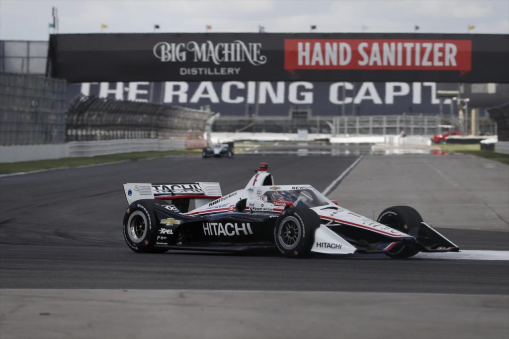 Harvest GP, Course 1 : Newgarden dompte Indianapolis