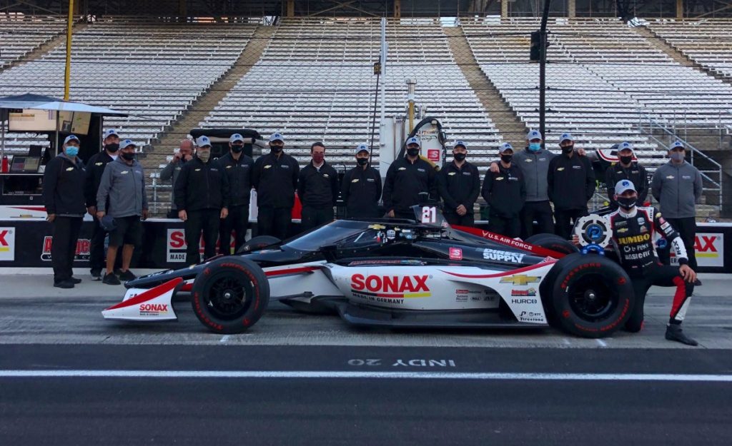 Harvest GP, Qualif 1 : Rinus VeeKay obtient sa première pole