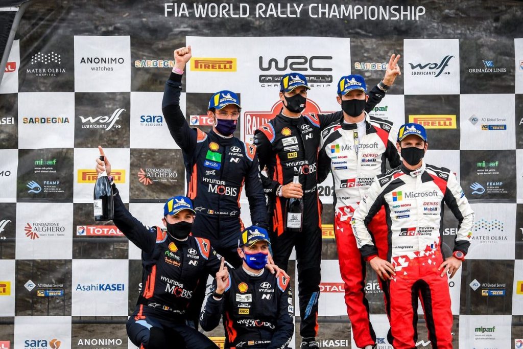 Rallye de Sardaigne : Dani Sordo pour 5 secondes, doublé Hyundai