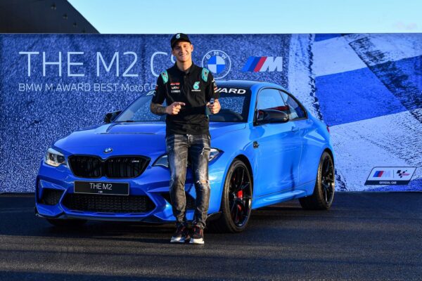 Quartararo gagne une M2 CS pour le BMW M Award en MotoGP