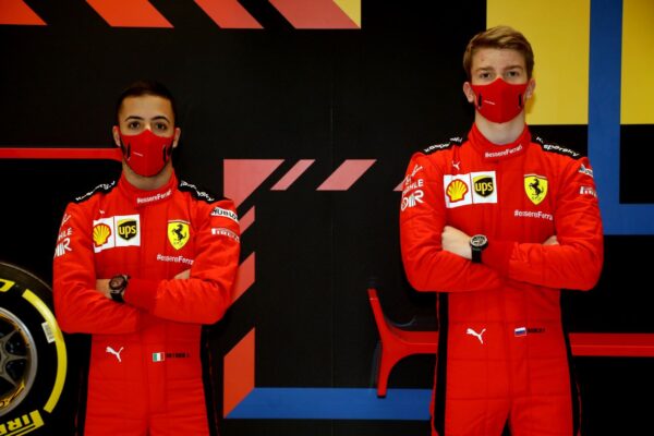 Shwartzman et Fuoco aux Rookie Test d'Abu Dhabi chez Ferrari