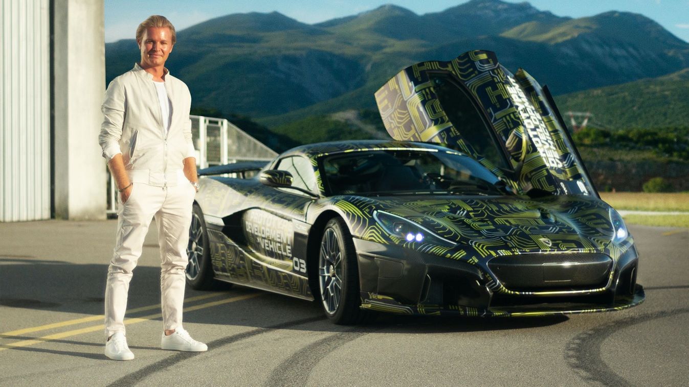 Nico Rosberg a testé la Rimac C_Two de 1 914 ch