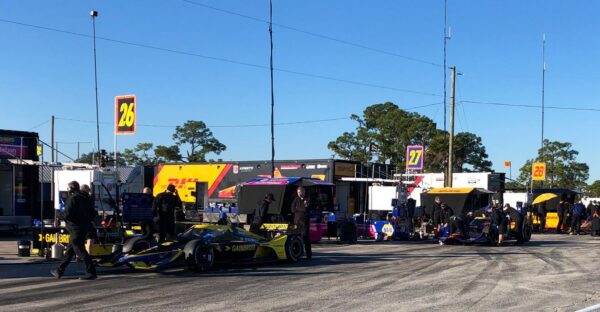 Quelques équipes IndyCar étaient en essais 2 jours à Sebring
