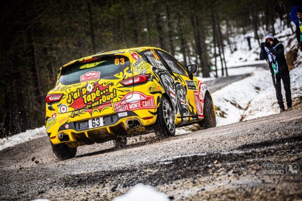 François Delgery, un pilote amateur au Rallye Monte-Carlo