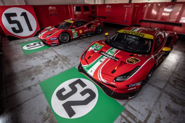 AF Corse dévoile les livrées des 488 GTE pour le FIA WEC