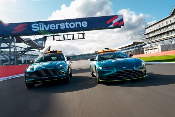 Aston Martin et Mercedes-AMG, Safety-Car et Medical Car de la F1