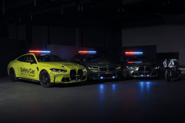 BMW M présente ses nouvelles Safety Car pour la MotoGP