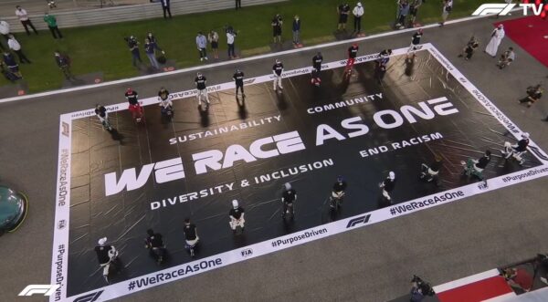 La F1 supprime la cérémonie "We Race As One" et passe aux actes