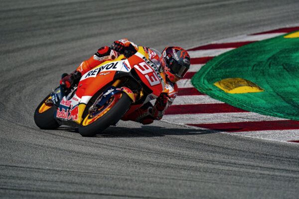 Marc Márquez évalue sa condition physique à Barcelone