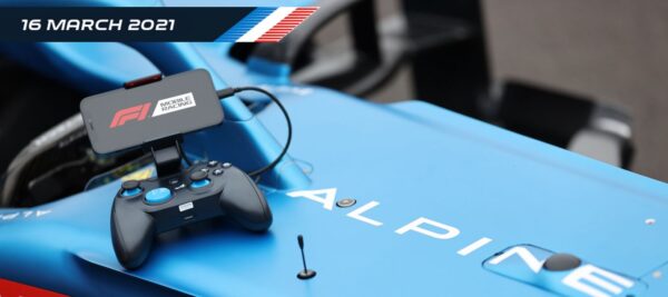 Une manette mobile connectée signée Alpine F1 Team