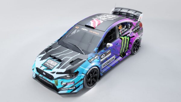 Ken Block de retour en rallye avec Subaru en ARA