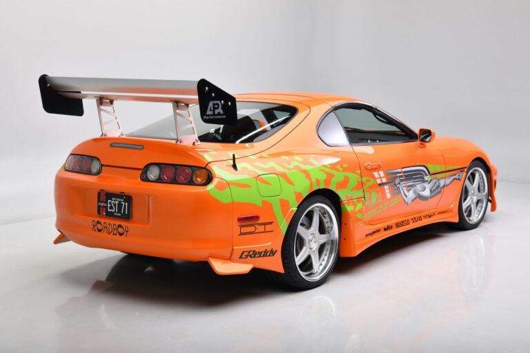 Toyota supra paul walker