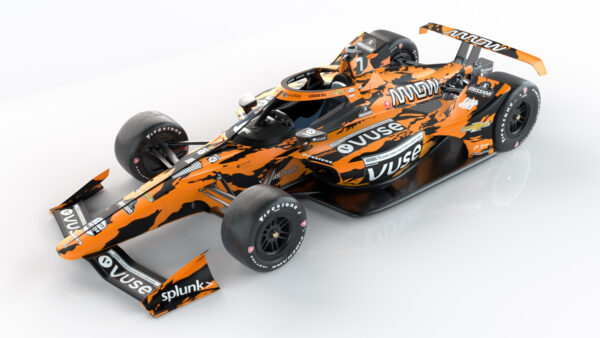 McLaren avec une livrée spéciale à l'Indy 500 pour Rosenqvist