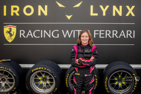 Doriane Pin : "la Ferrari 488 GT3 est incroyable"