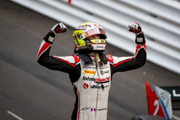 Théo Pourchaire, la victoire en FIA F2 à Monaco