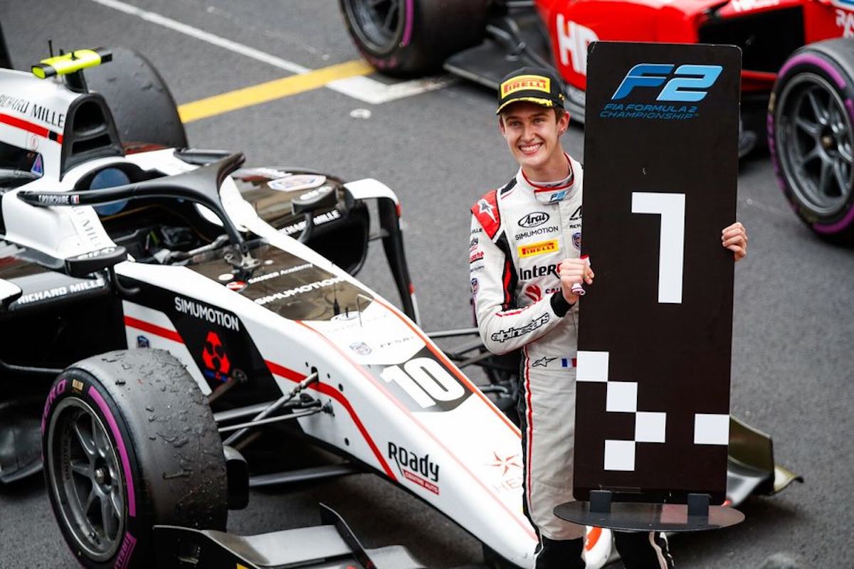 Theo Pourchaire Monaco FIA F2