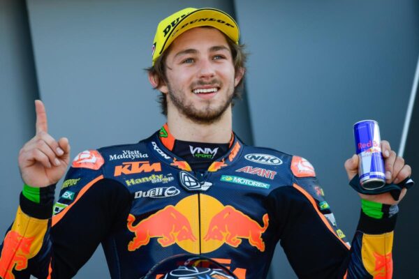 Remy Gardner en MotoGP en 2022 chez KTM Tech3