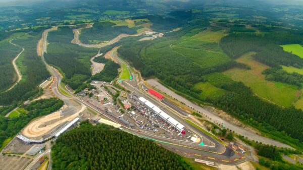 Le circuit de Spa-Francorchamps touché par les inondations
