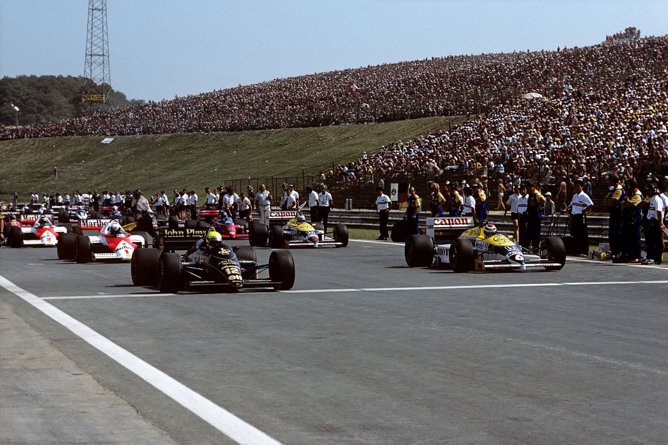 Le tout premier Grand Prix de Hongrie en 1986