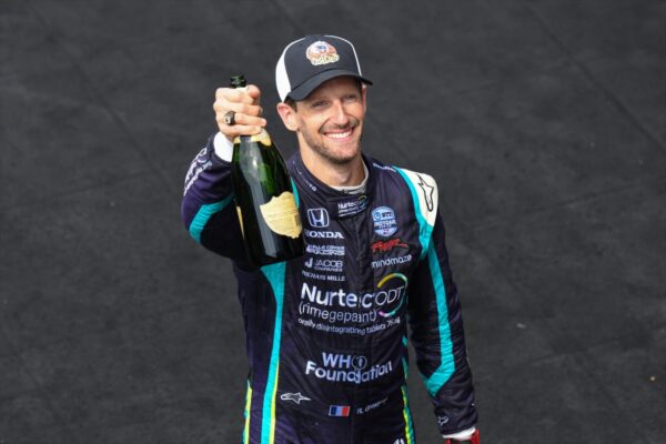 Grosjean termine une nouvelle fois deuxième à Indianapolis