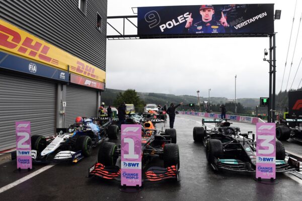 Grand Prix de Belgique : la grille de départ