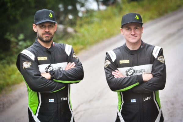 Esapekka Lappi sur une Toyota Yaris privée en Finlande