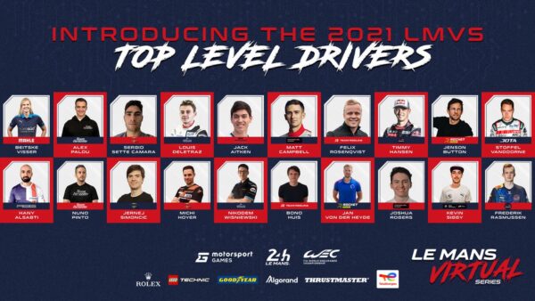 Du beau monde pour les Le Mans Virtual Series