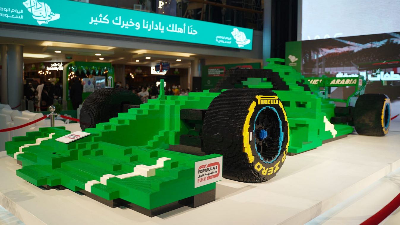 Record d'une F1 en LEGO pour le Grand Prix d'Arabie saoudite