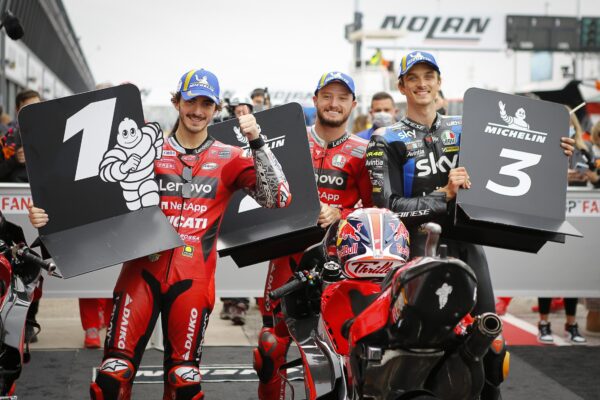 GP d'Emilie Romagne : la grille MotoGP