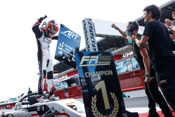 Grégoire Saucy, champion de Formula Regional European by Alpine