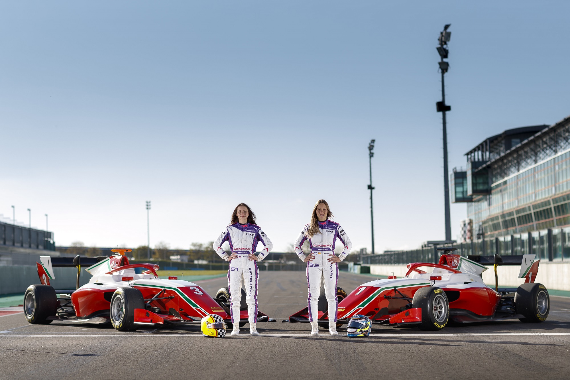 01 Irina Sidorkova & Nerea Marti - W Series Acadmey (C) Formula Motorsport Limited