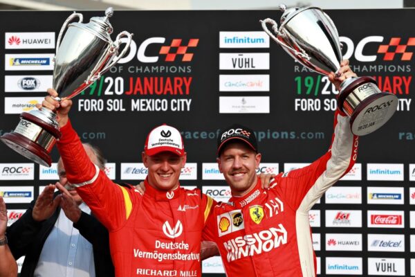 Sebastian Vettel et Mick Schumacher à la ROC 2022
