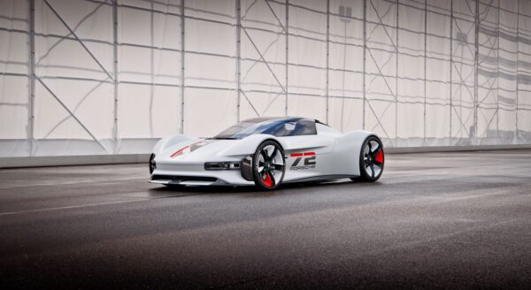 La Porsche Vision Gran Turismo, créée pour le jeu Gran Turismo