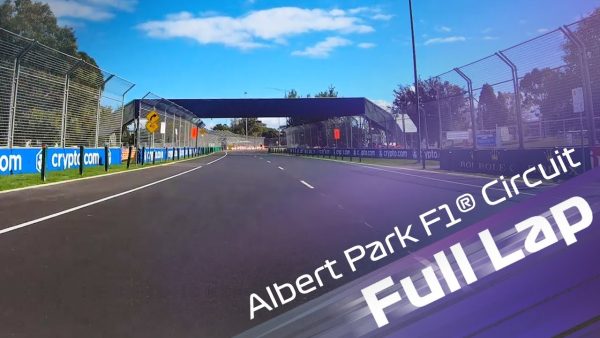 En caméra embarquée sur le tracé modifié de Melbourne