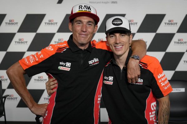 Aleix Espargaró et Maverick Viñales continuent avec Aprilia