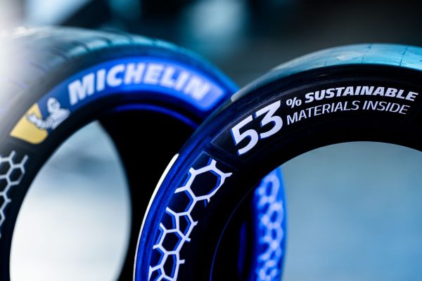 Michelin à Goodwood avec des pneus issus de matériaux durables