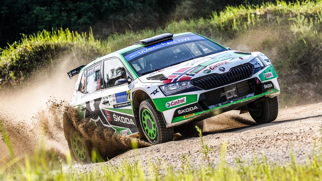Andreas Mikkelsen sur la première journée du Rallye d'Estonie