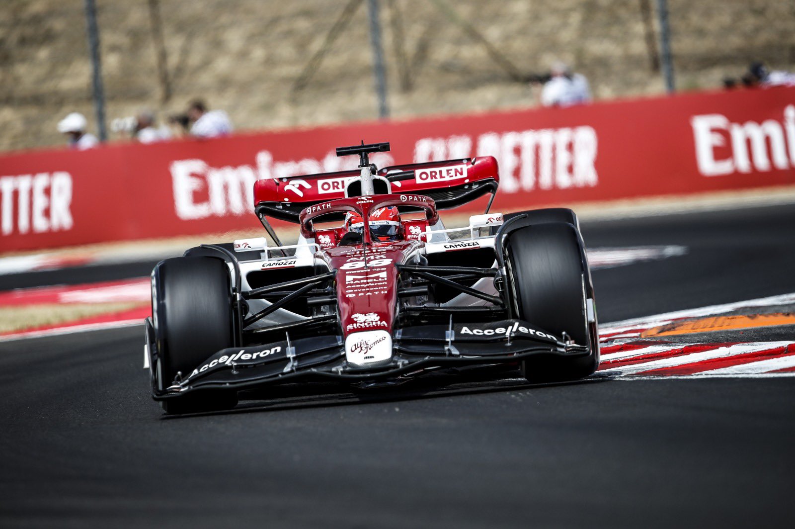 Robert Kubica aux EL1 lors du Grand Prix de Hongrie 2022
