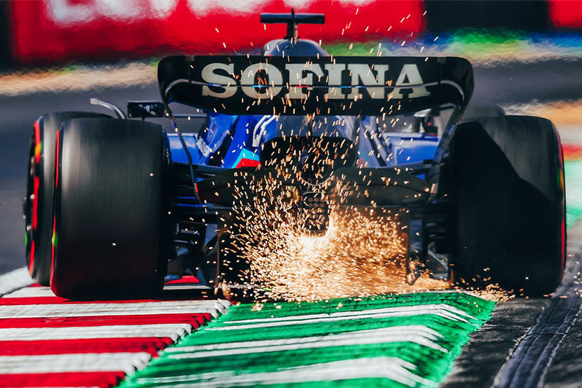 La Williams FW43 sur le Hungaroring lors des Essais Libres au Grand Prix de Hongrie 2022