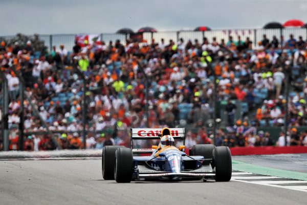 La démo de Vettel à Silverstone avec la Williams FW14B