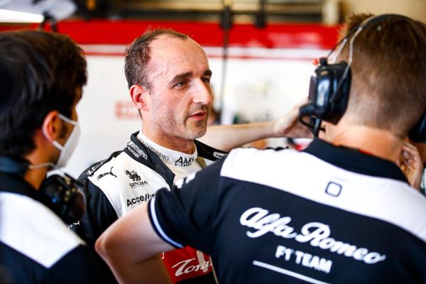 Robert Kubica dans l'Alfa Romeo aux EL1 en France