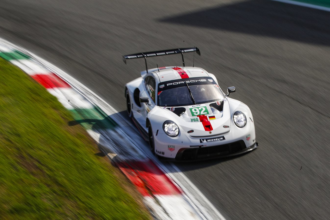 La Porsche 911 RSR aux EL1 lors des 6 Heures de Monza