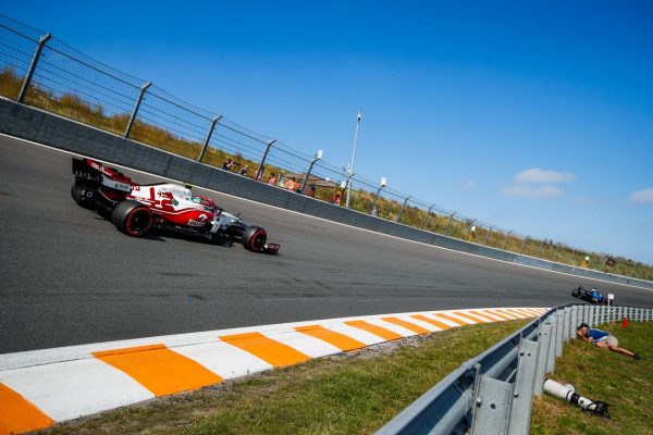 Le DRS testé dans le banking de Zandvoort