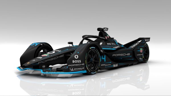 Porsche avec une livrée spéciale pour l'E-Prix de Séoul