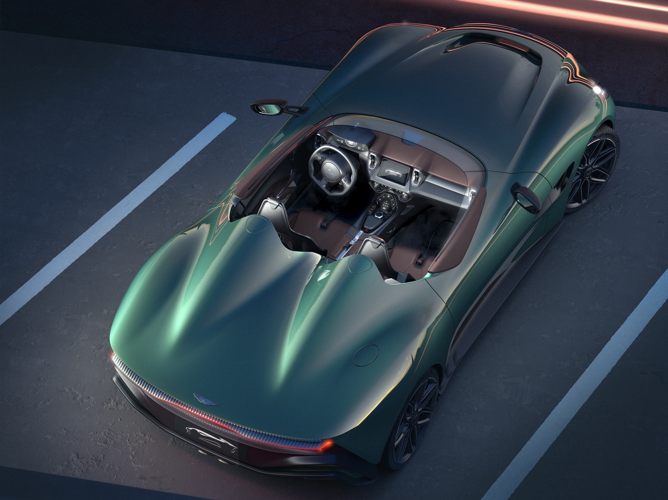 Présentation du concept Aston Martin DBR22